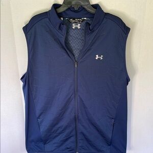Under Armour Navy Blue Men's Quilted Performance Vest